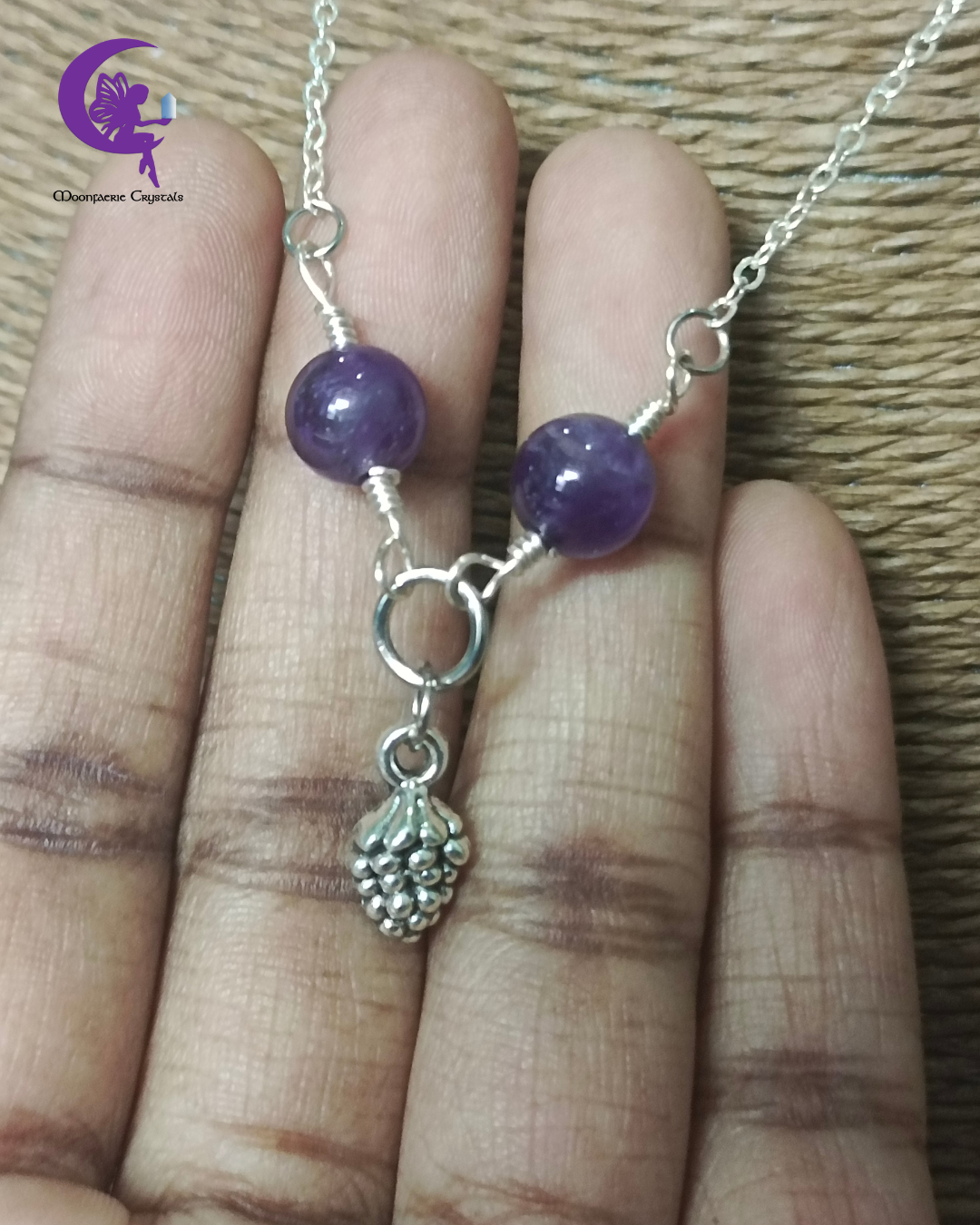 Amethyst Grape Necklace