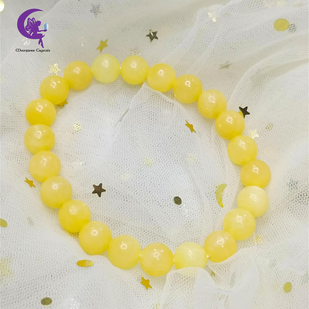 Yellow Topaz Bracelet - Stone of Motivation