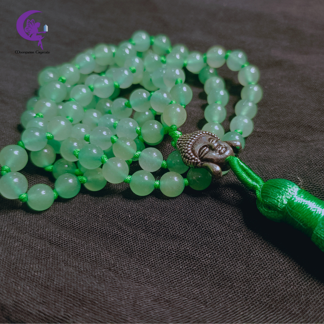 Money Magnet & Positivity Green Aventurine Mala