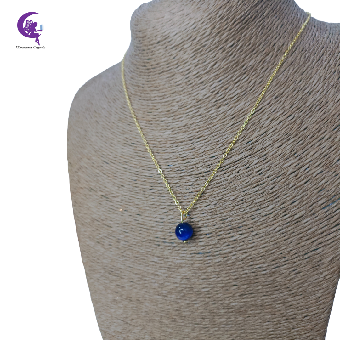 Blue Tiger’s Eye Necklace