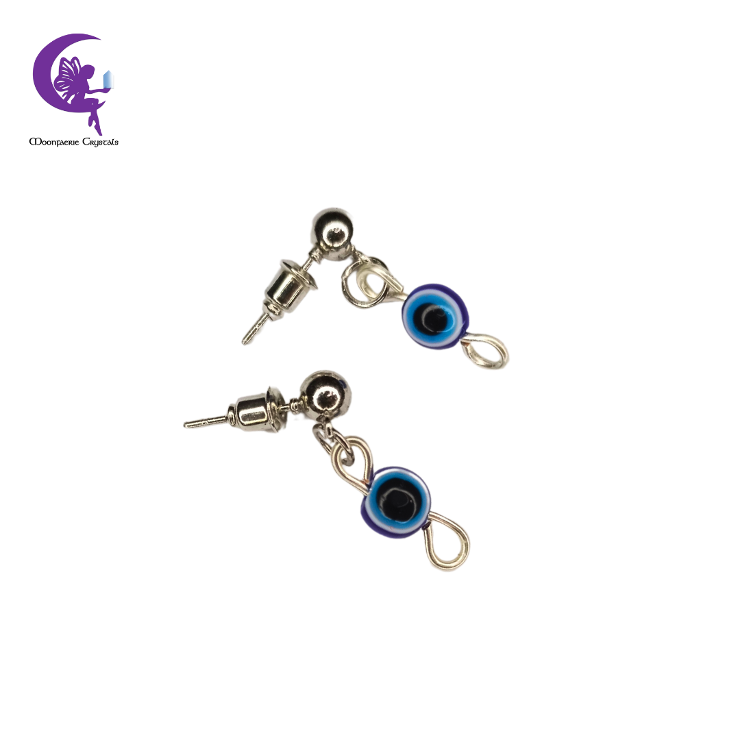 Mini Evil Eye Guardian Earrings