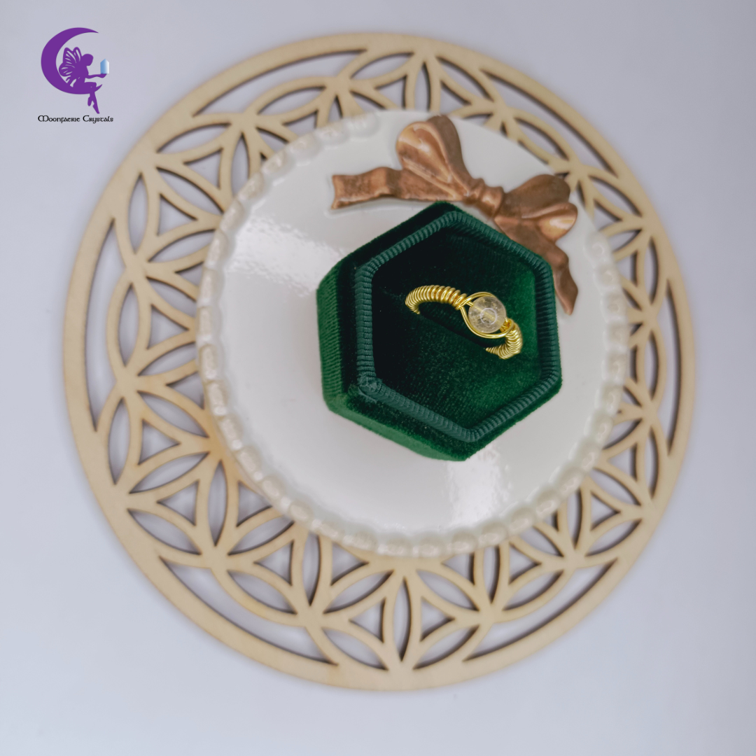 Eye of Citrine Ring