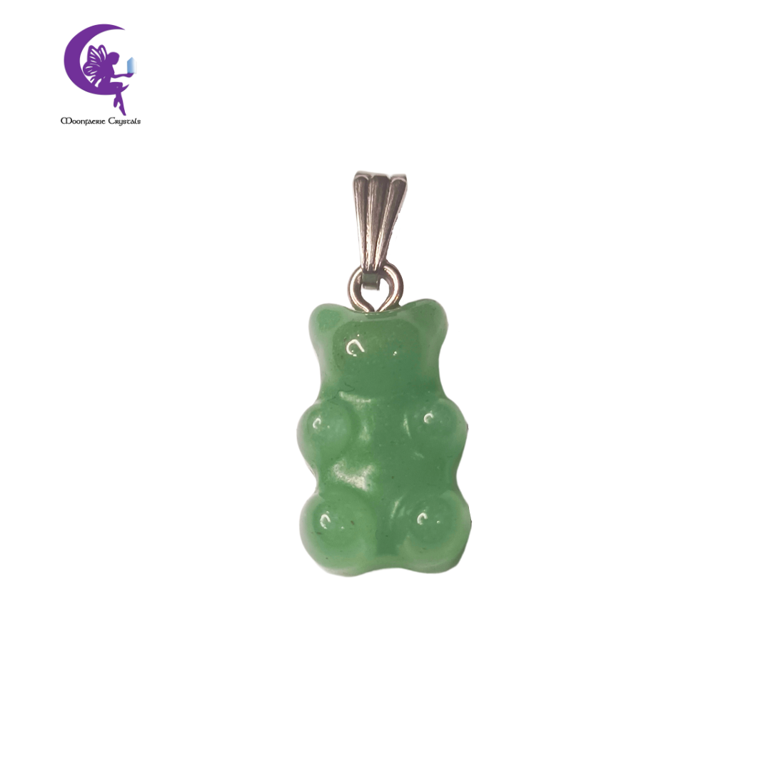 Gummy Bear Crystal Pendants