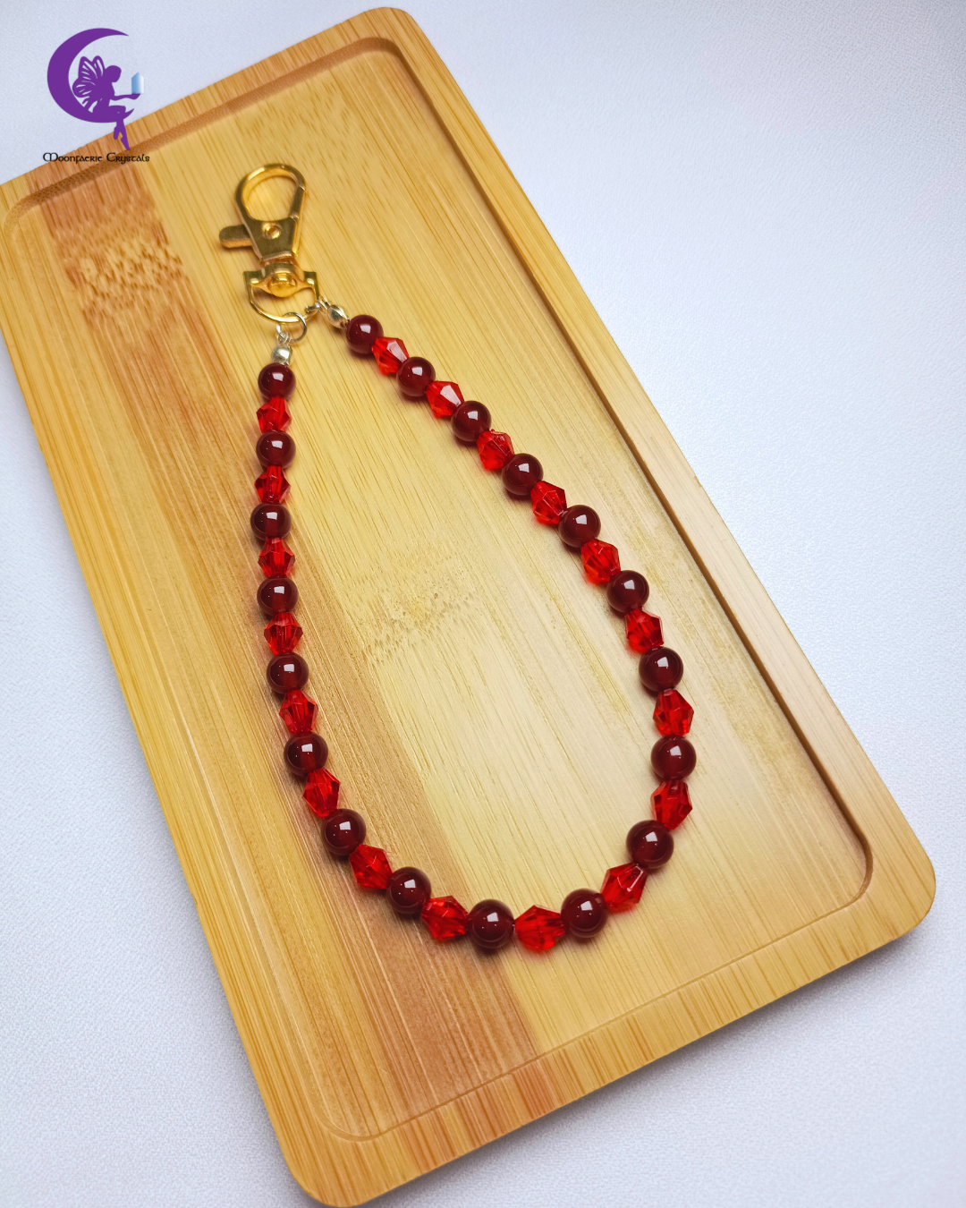 The Carnelian Catalyst - Energy, Creativity & Confidence Keyring
