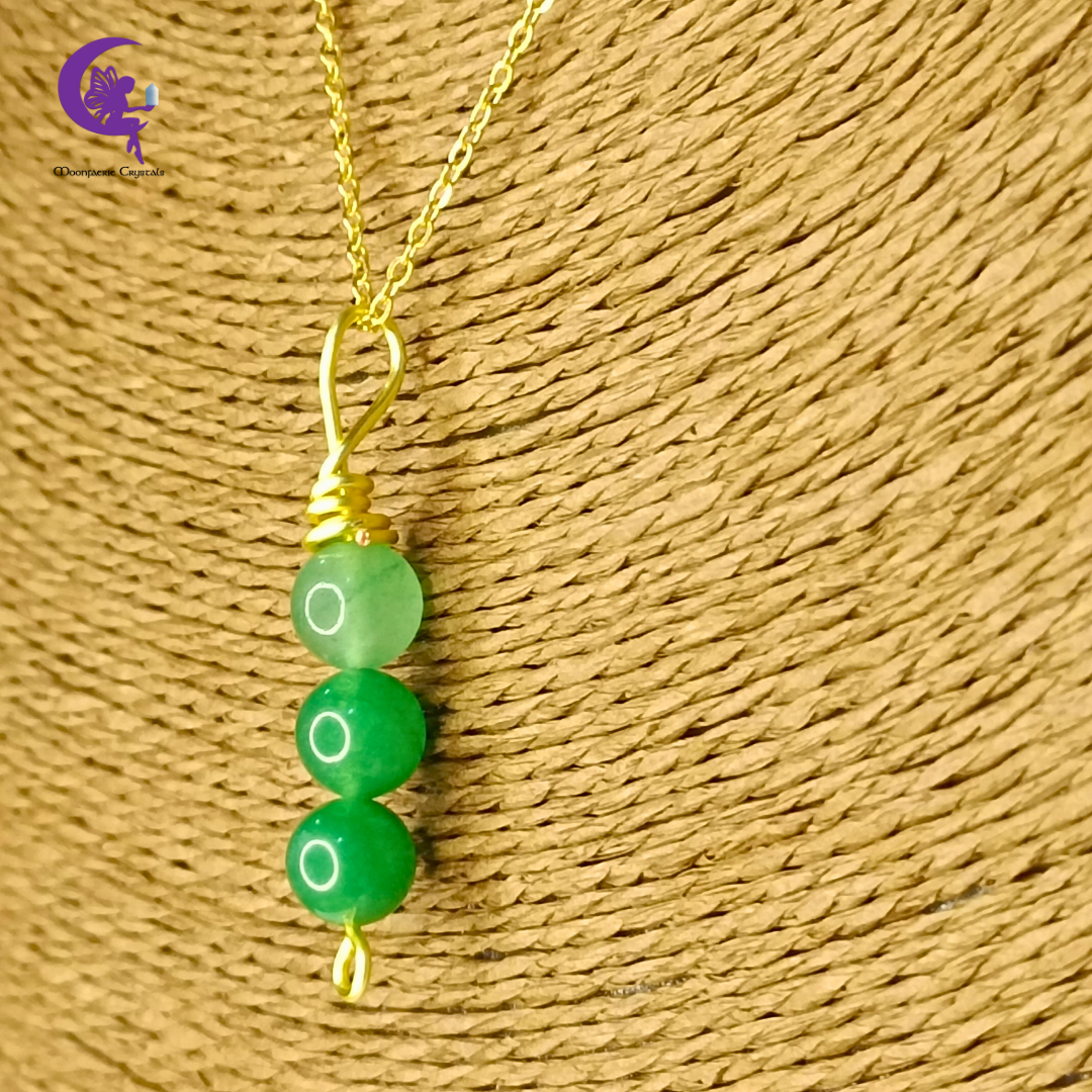 Green Aventurine Wealth Master Necklace