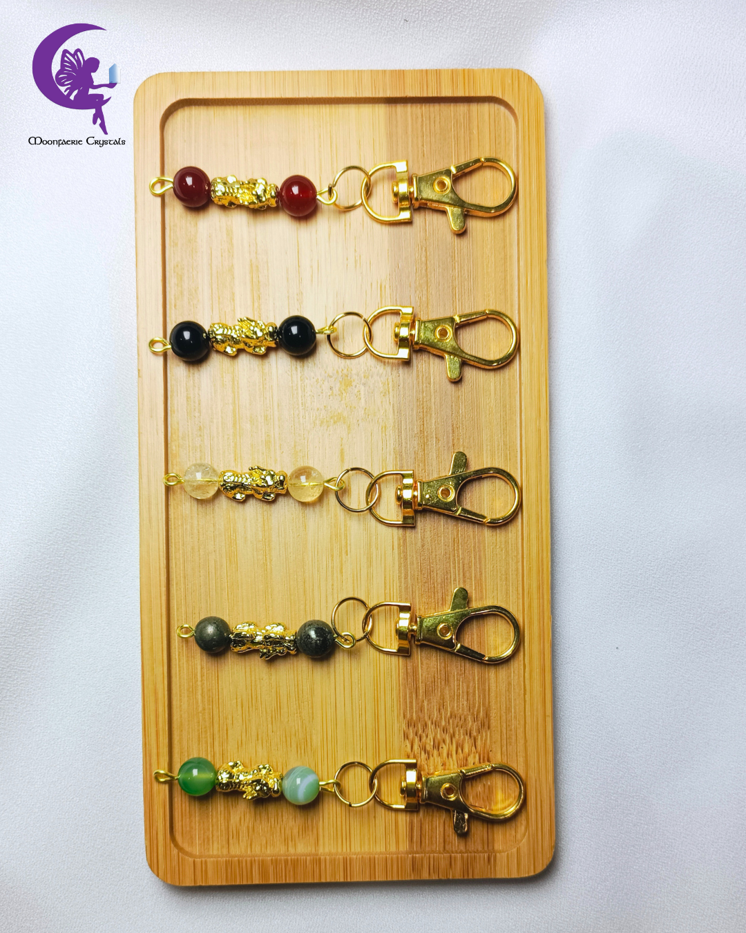 The Infinite Prosperity Series: A Lunar New Year Gemstone Pi Xiu Keyring Collection
