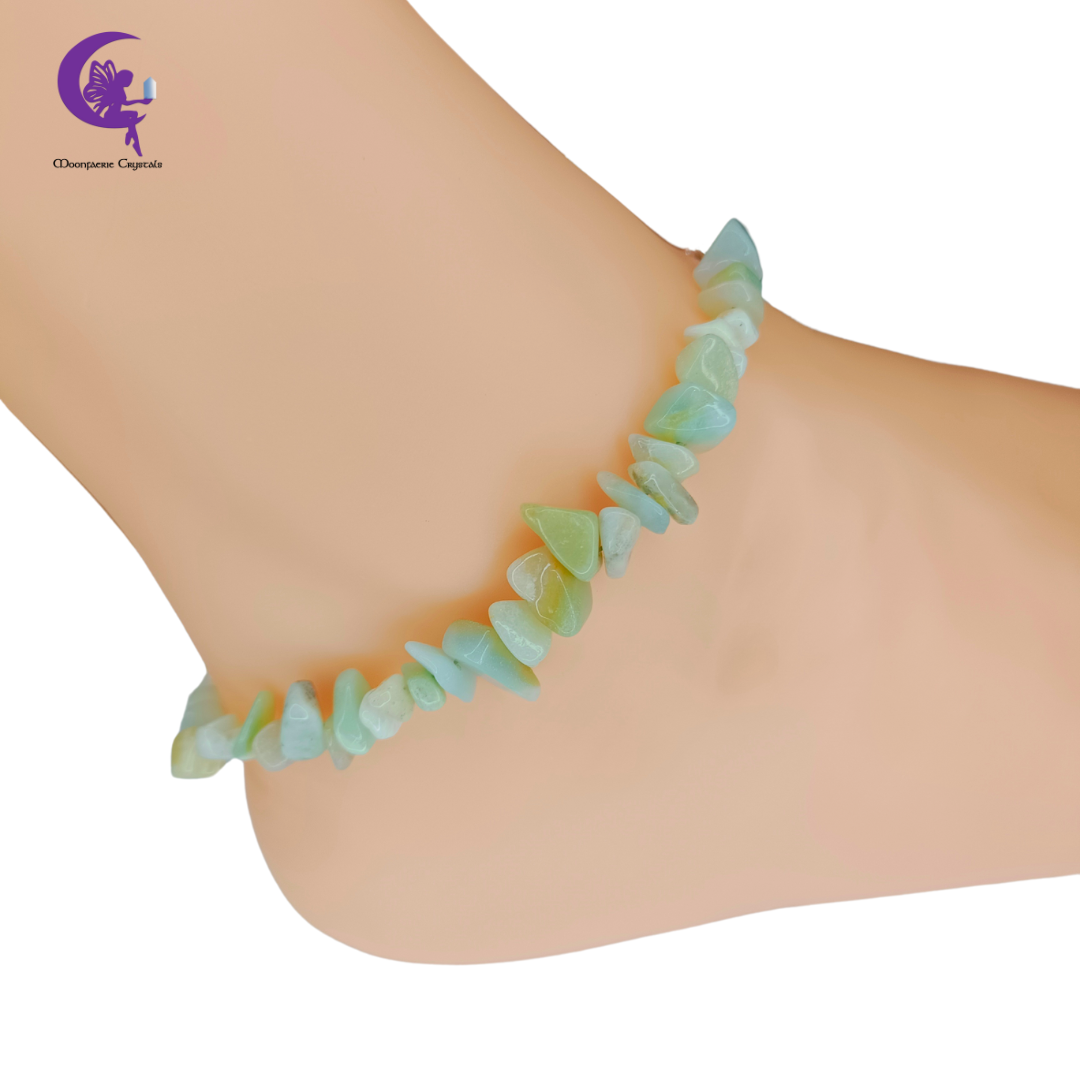 Amazonite Anklet