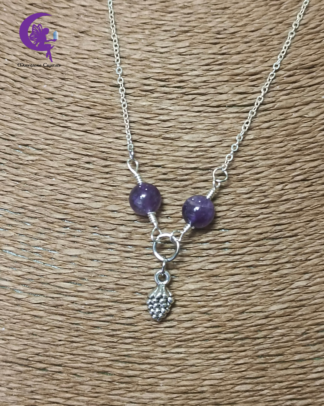 Amethyst Grape Necklace