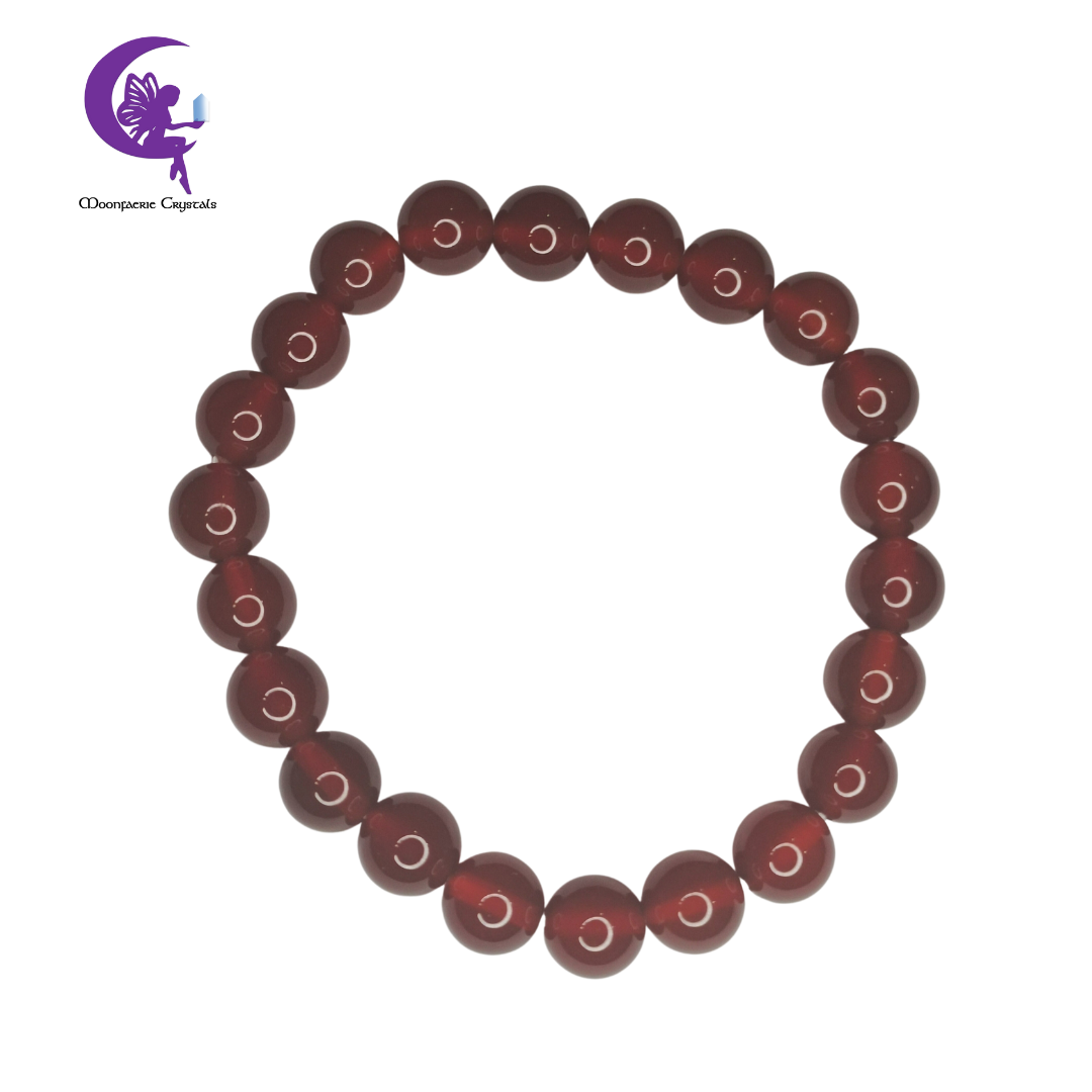 Carnelian bracelet 8mm