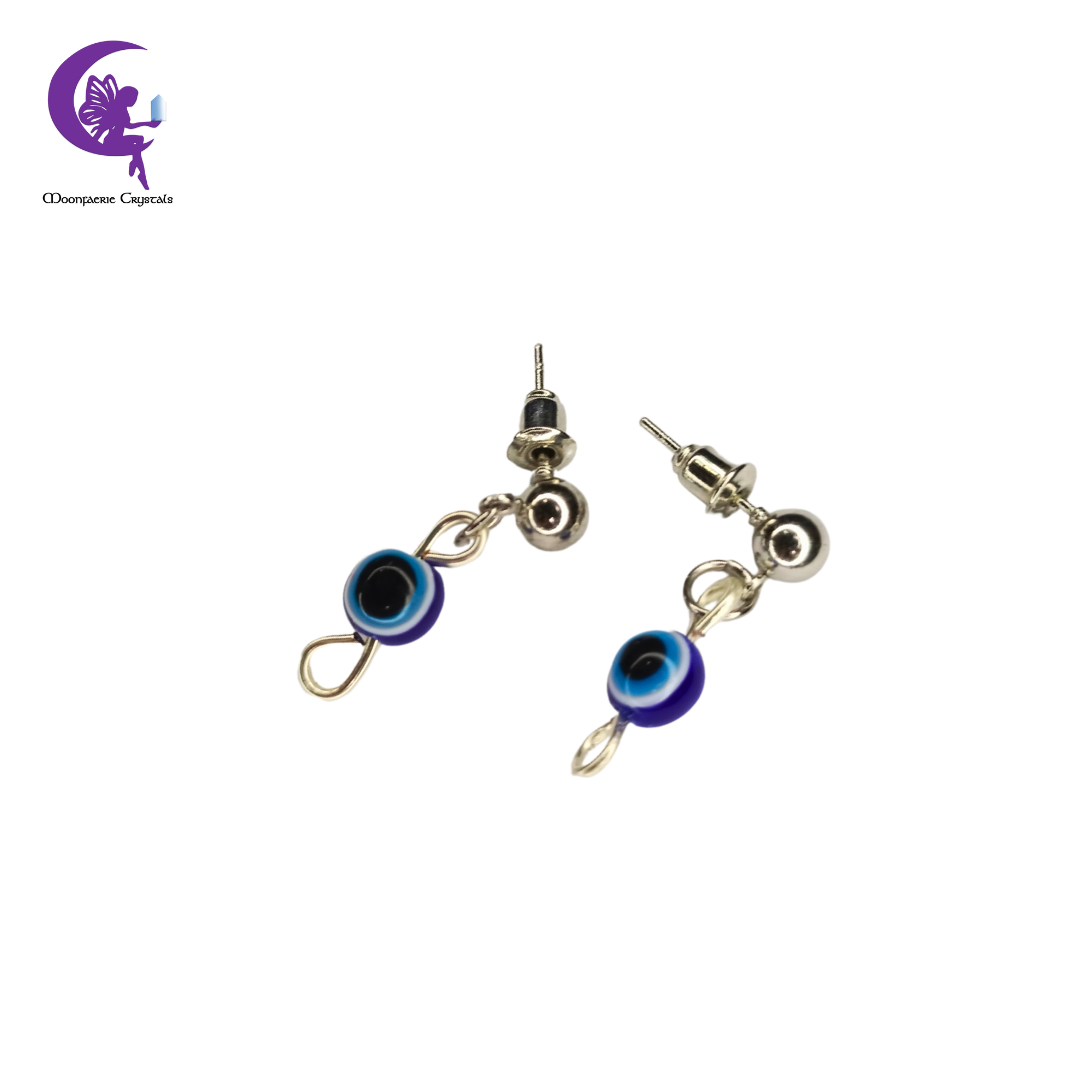 Mini Evil Eye Guardian Earrings