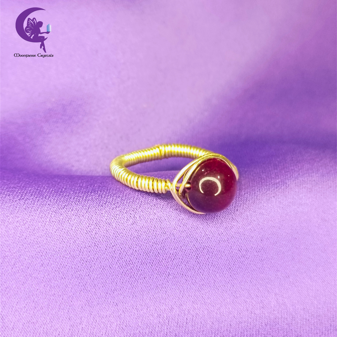 Wild Rose Power Ring – The Soft Strength of Success