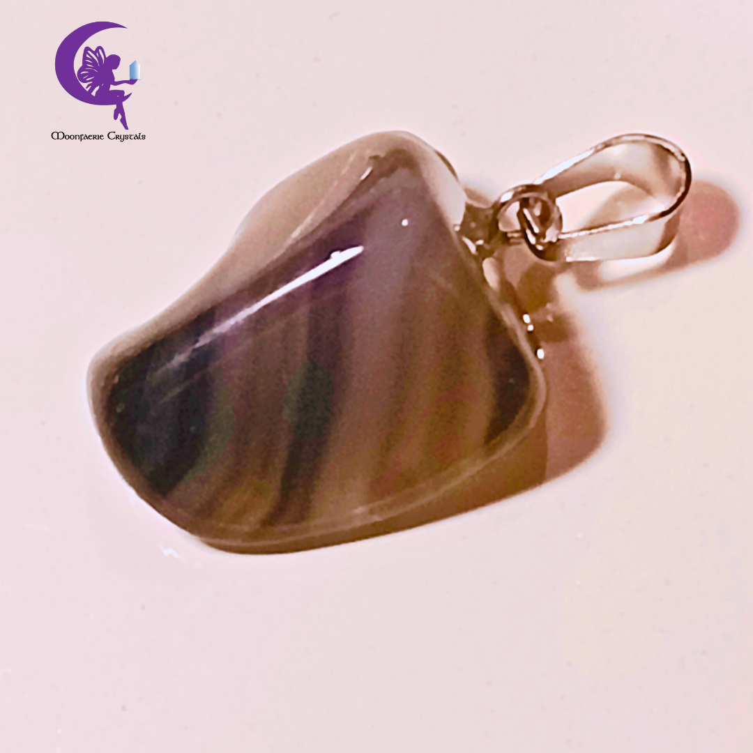 Black Agate Pendant