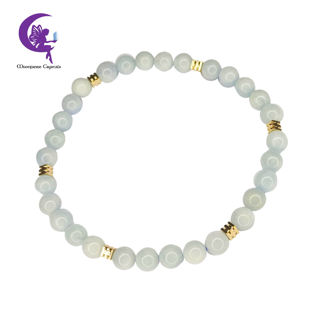 Soothing Aquamarine Bracelet