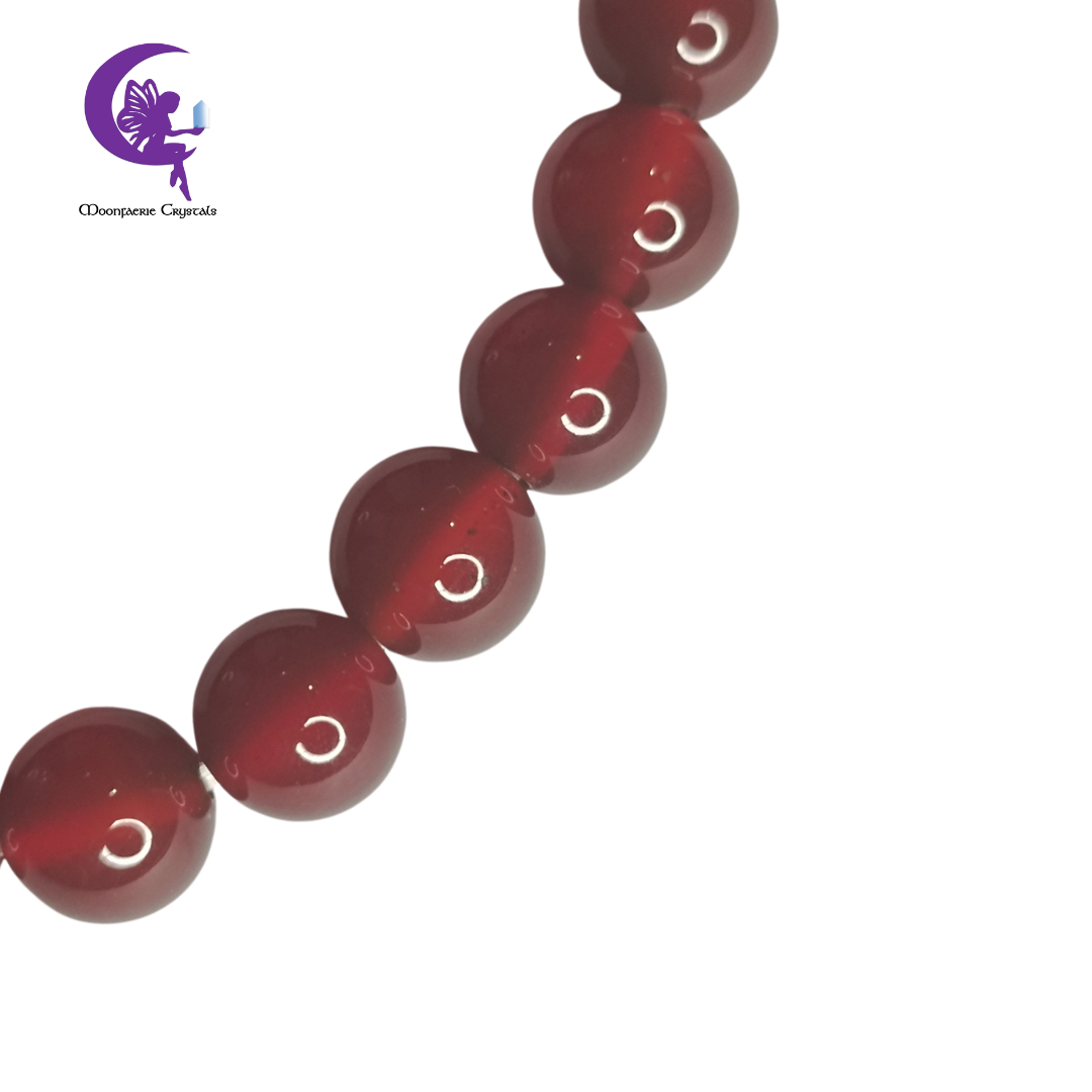 Carnelian bracelet 8mm