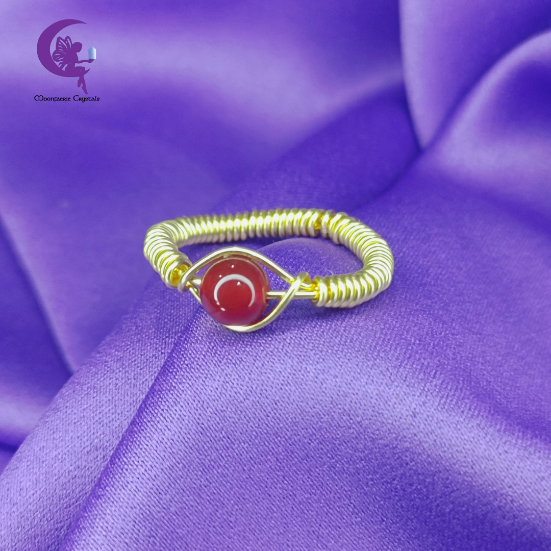 Eye of Carnelian Ring