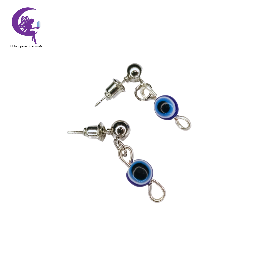 Mini Evil Eye Guardian Earrings