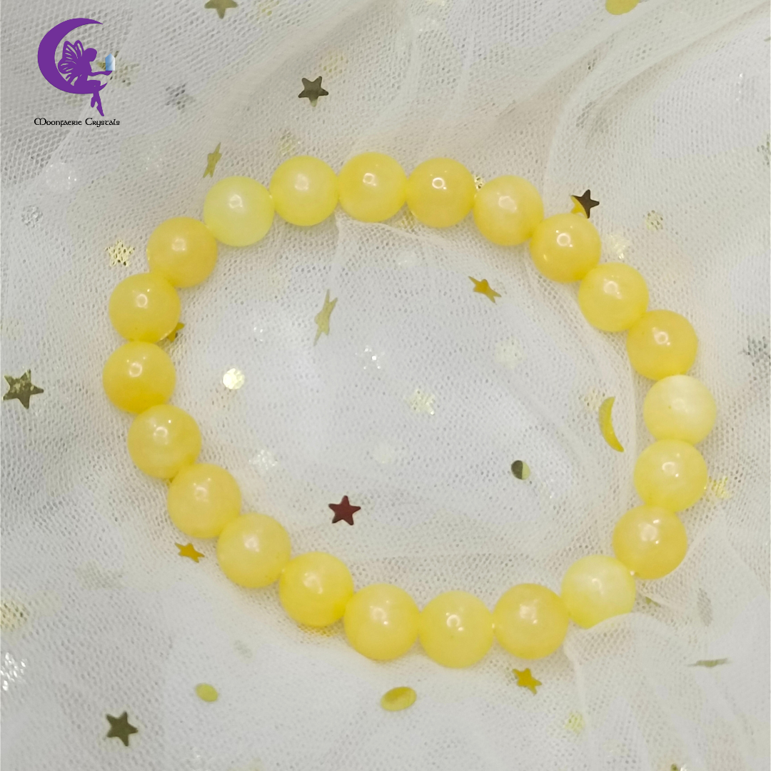 Yellow Topaz Bracelet - Stone of Motivation