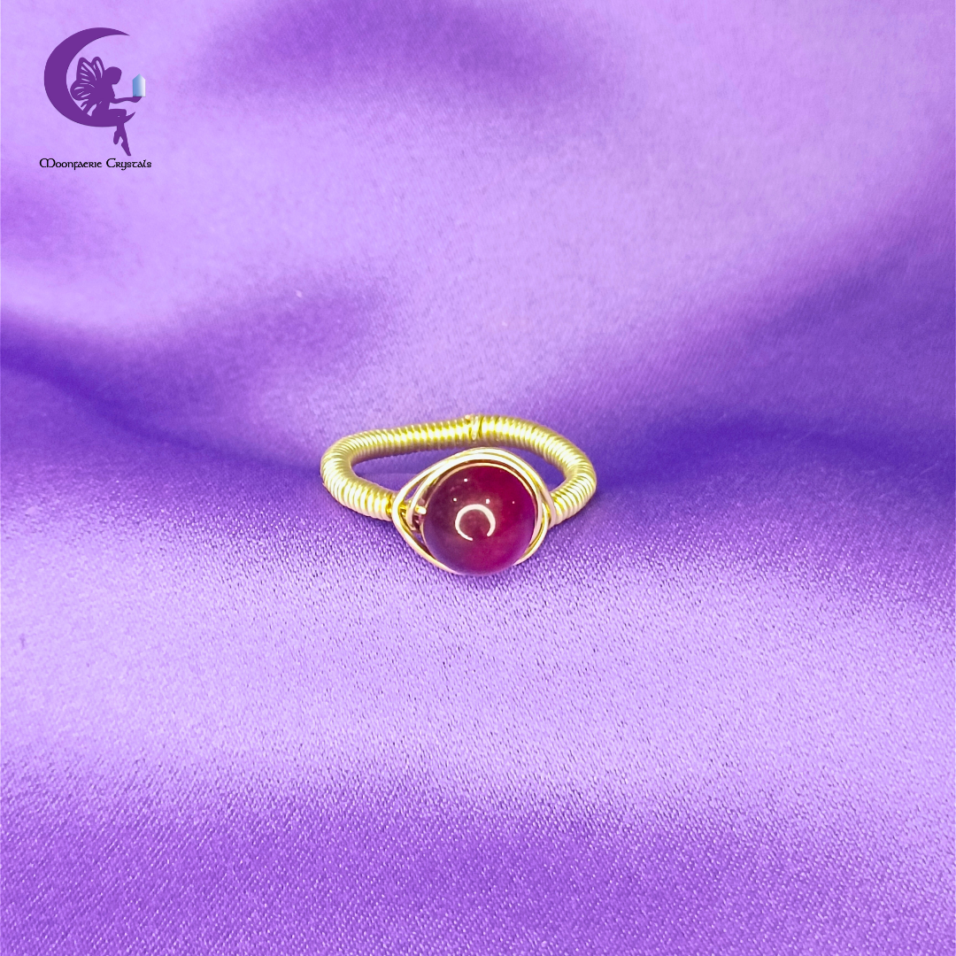 Wild Rose Power Ring – The Soft Strength of Success