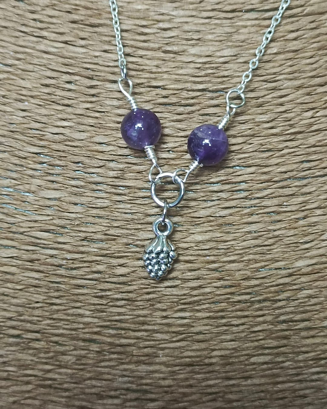 Amethyst Grape Necklace