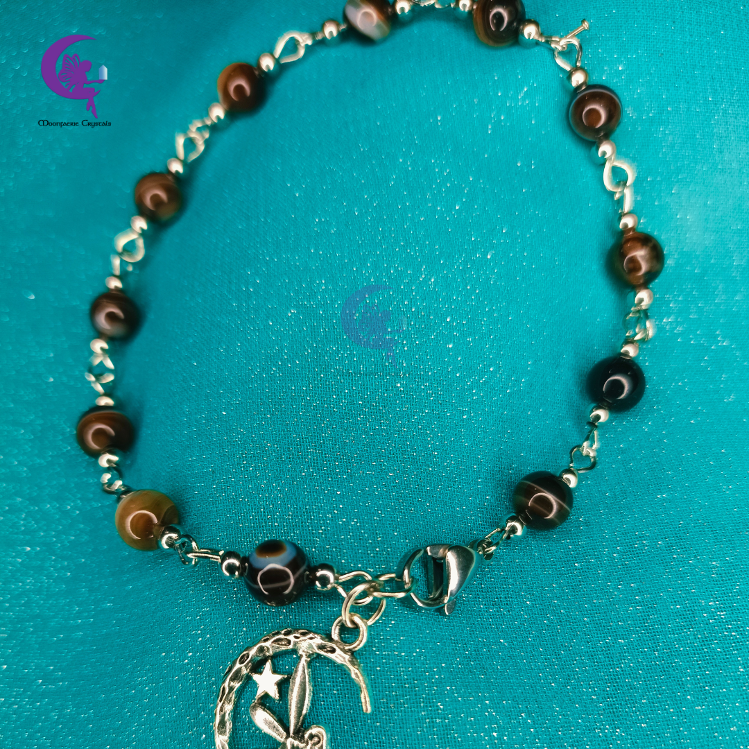 Moonfaerie Agate Anklets