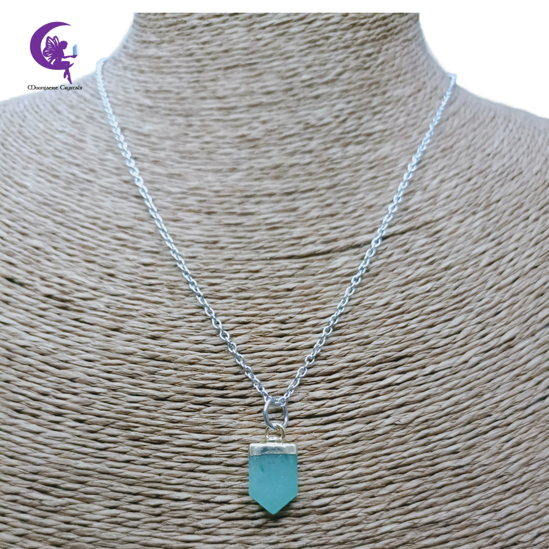 Green Aventurine Wealth Compass Necklace - Guides You Toward Abundance