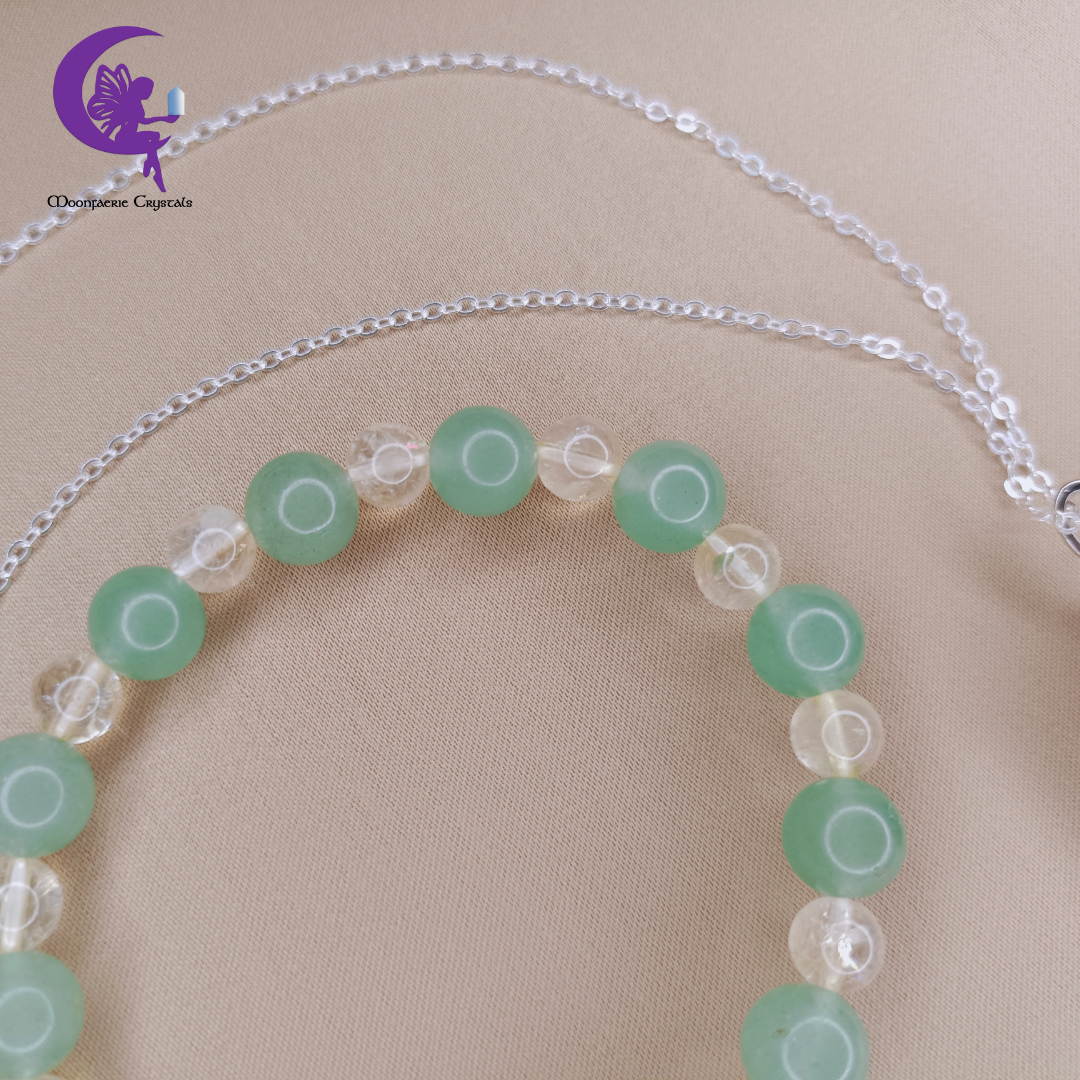 Berkat & Rezeki Bundle - Green Aventurine , Citrine & Pyrite