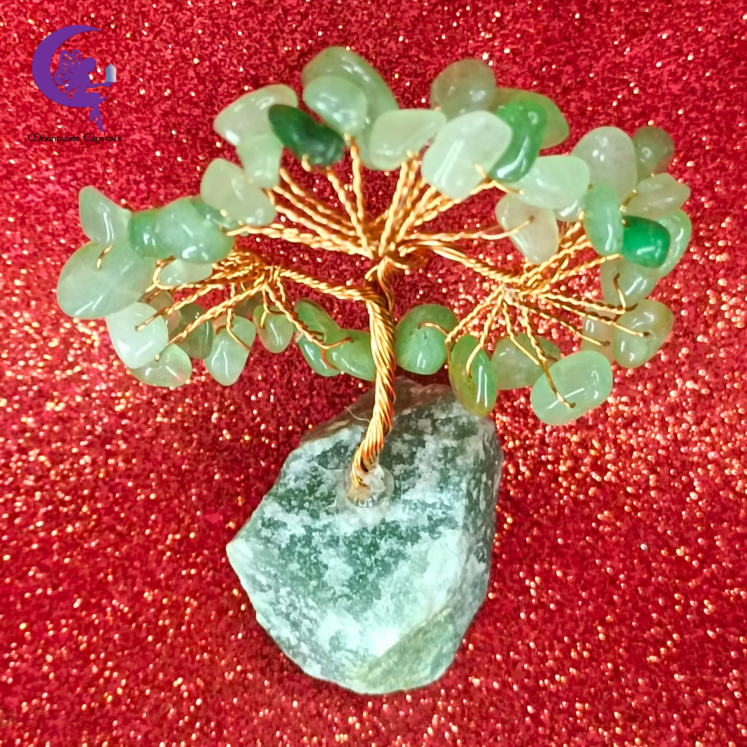 Green Aventurine Crystal Tree