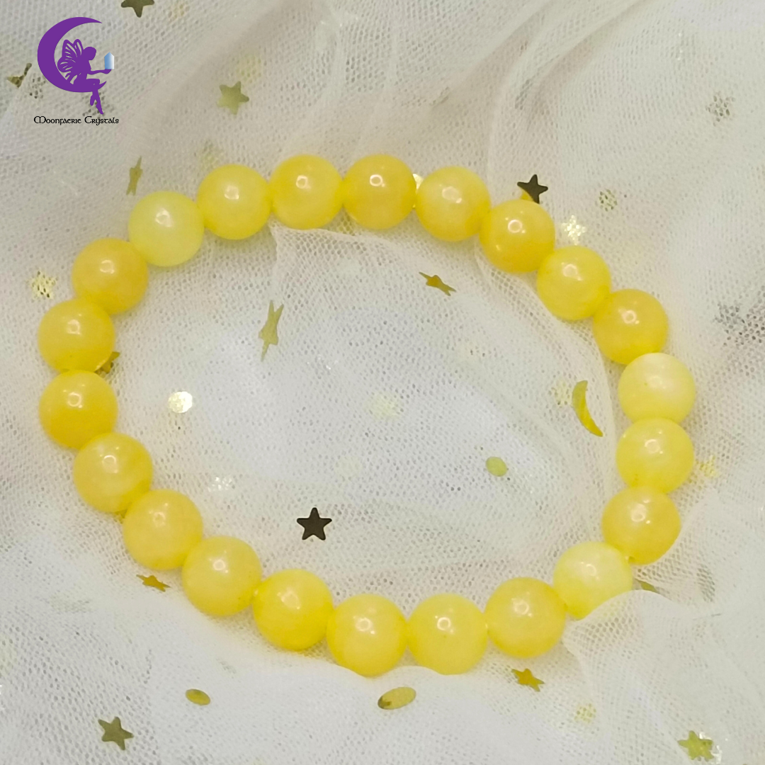 Yellow Topaz Bracelet - Stone of Motivation