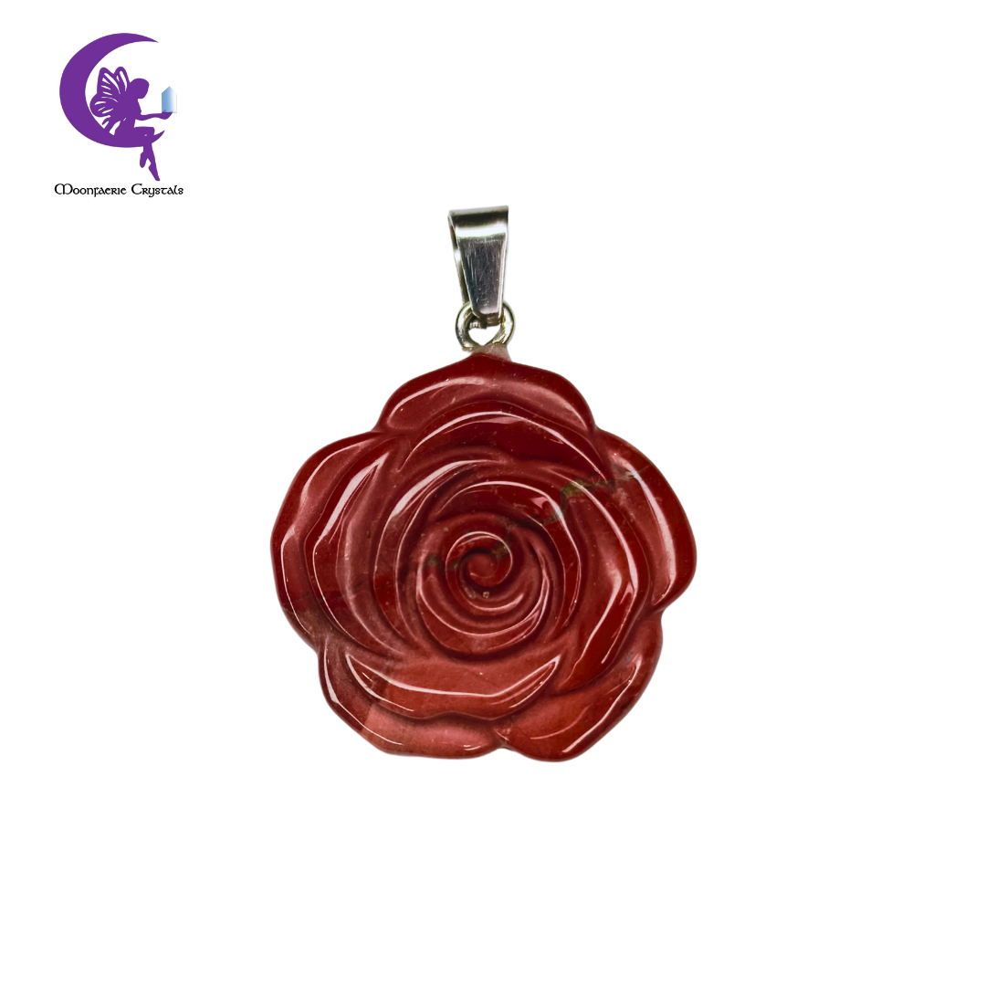 Forbidden Rose Gemstone Pendant Collection