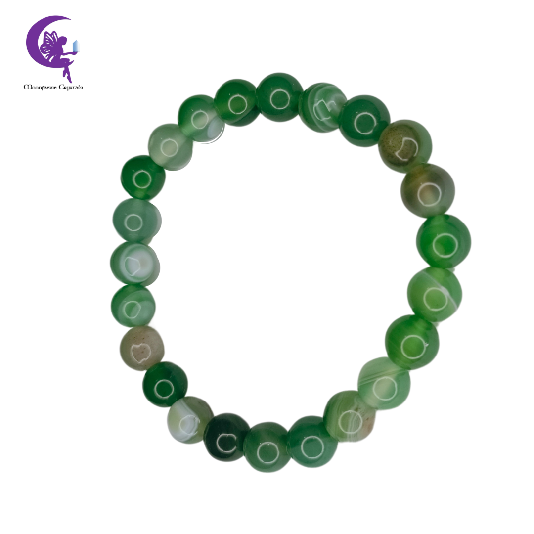 Green Agate Feng Shui Wealth & Harmony Bracelet