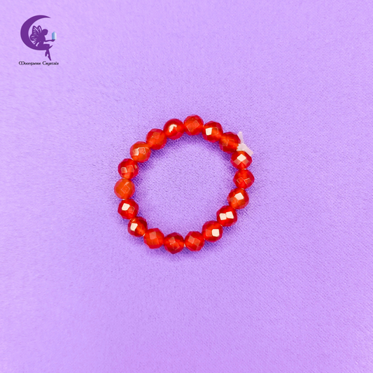Carnelian The Bold Queen – A Ring of Power, Confidence & Fire