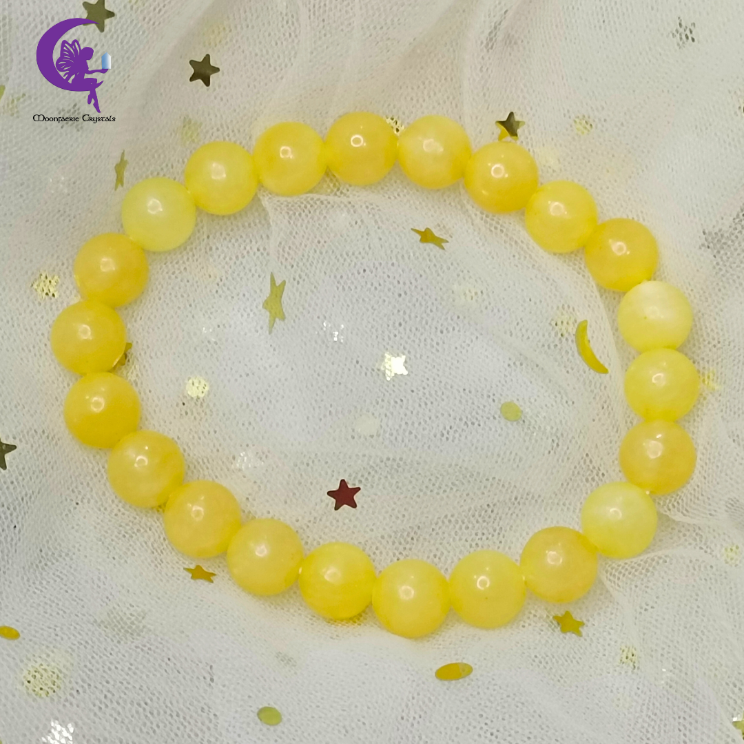 Yellow Topaz Bracelet - Stone of Motivation