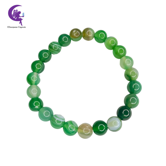 Green Agate Feng Shui Wealth & Harmony Bracelet