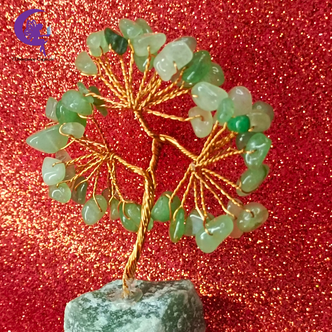 Green Aventurine Crystal Tree