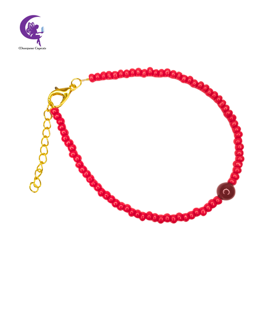 Carnelian Rise of The Phoenix Anklet