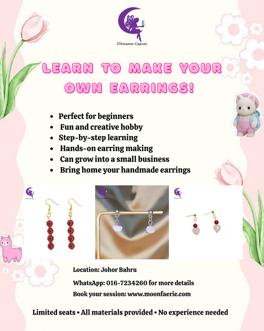 Learn to Make Your Own Earrings - Physical Class