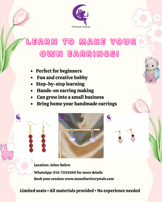 Learn to Make Your Own Earrings - Physical Class