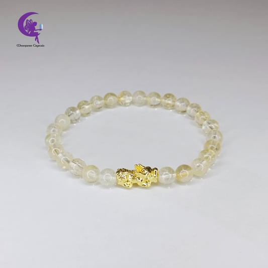 Pi Xiu Citrine – Career Growth, Joy & Manifestation Power Bracelet