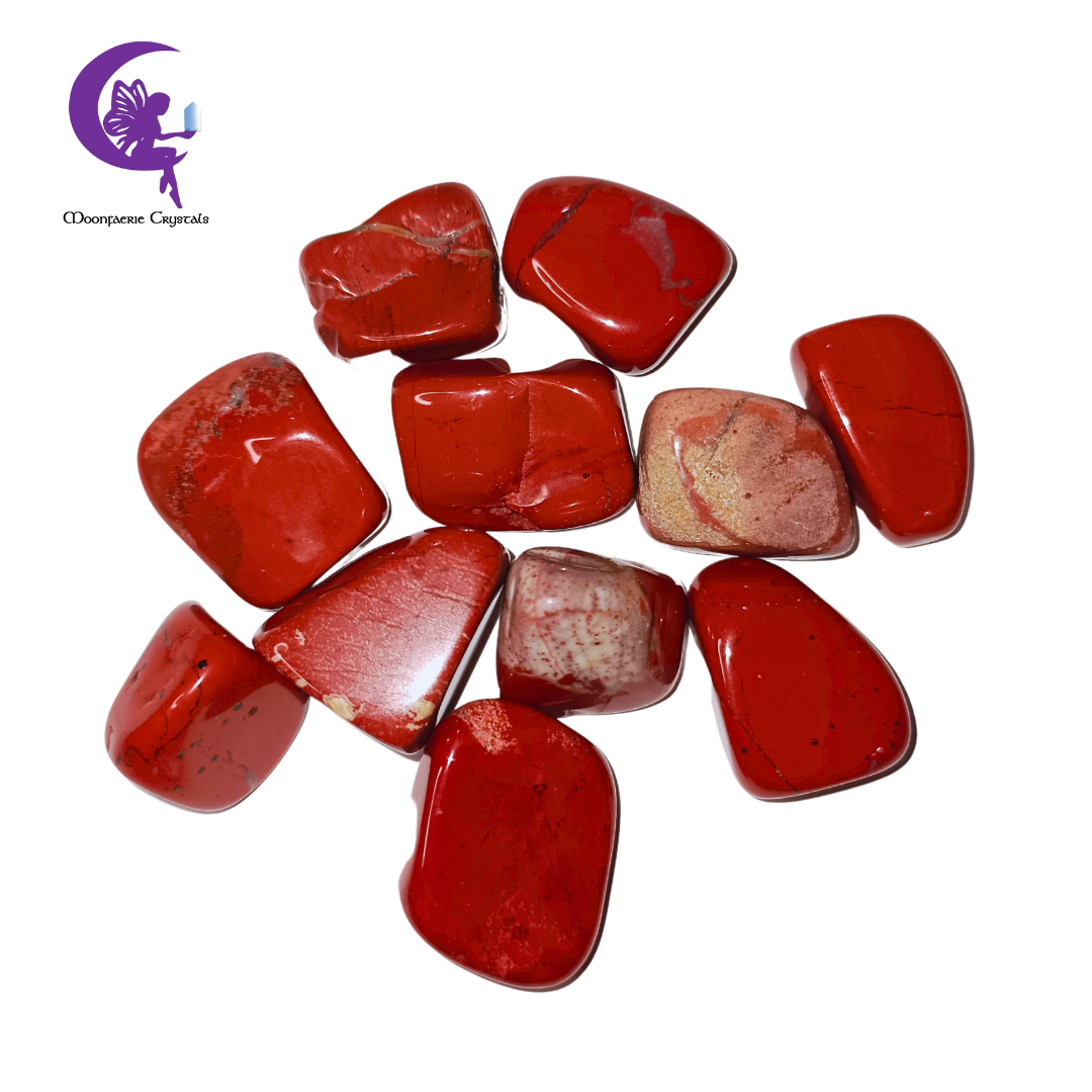 Red Jasper tumbled stone