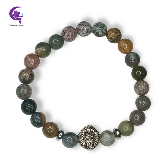 Indian Agate Bracelet