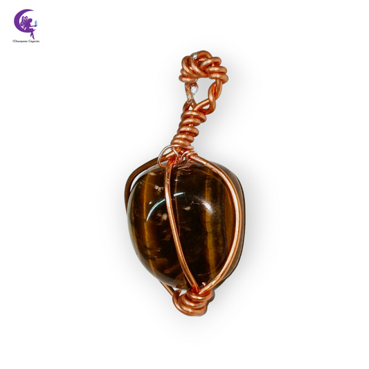 Tiger's Eye Amulet