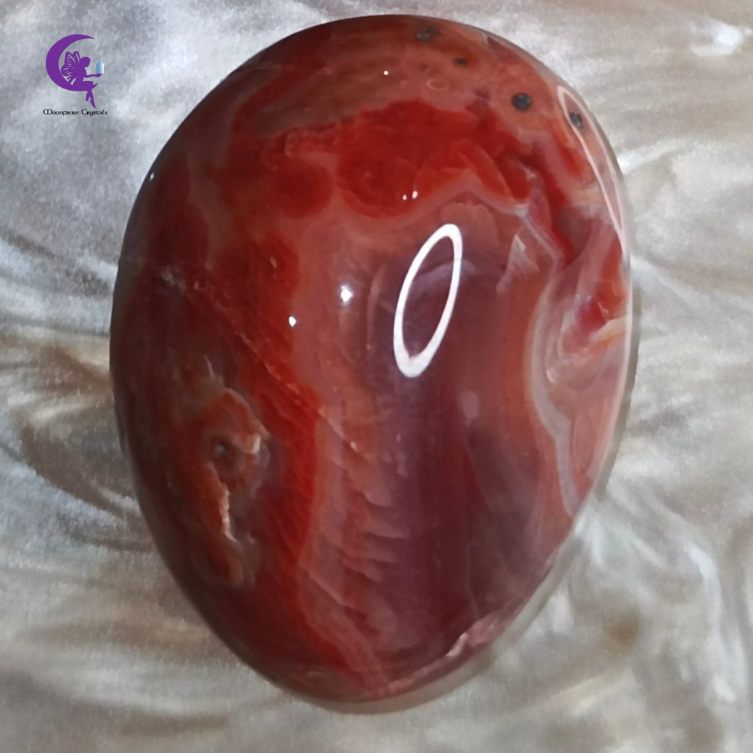 Red Agate Tumbled Stone