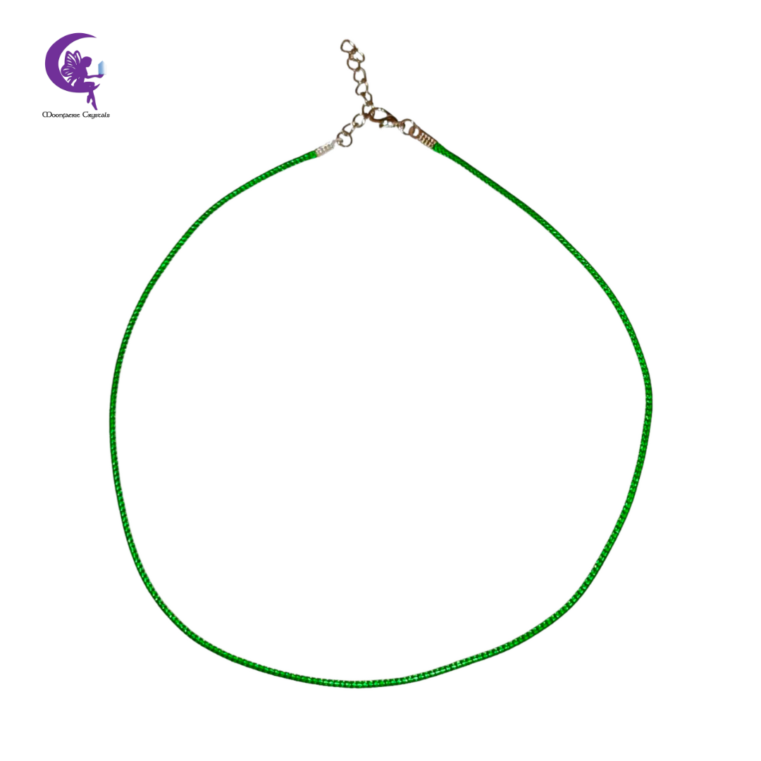 Green Cord Necklace