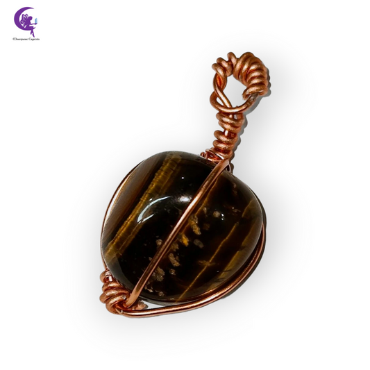 Tiger's Eye Amulet