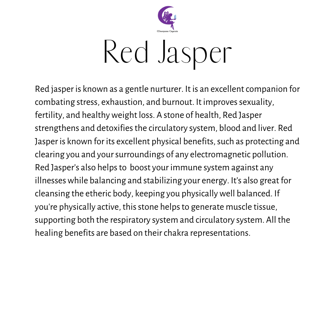 Red Jasper Health Booster Necklace