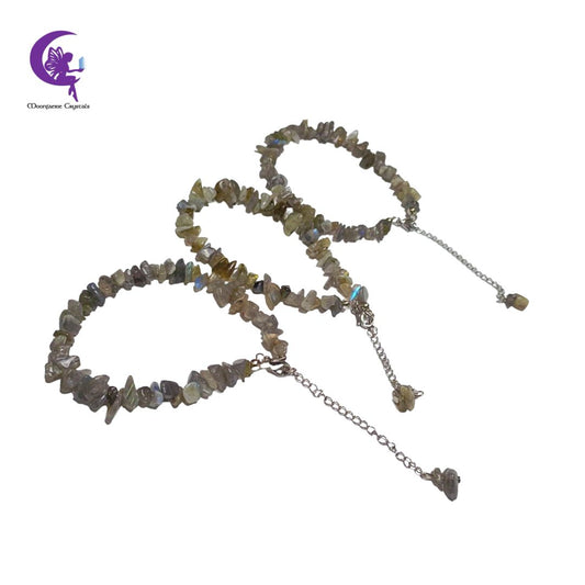 Labradorite Anklet - ENCHANTED COLLECTION