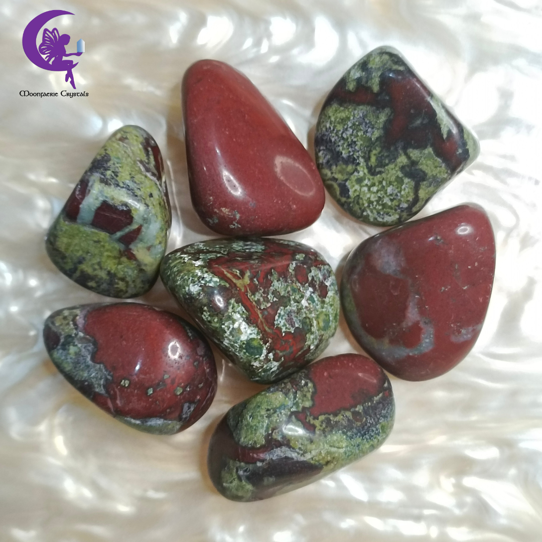 Dragon Blood Jasper Tumbled Stone