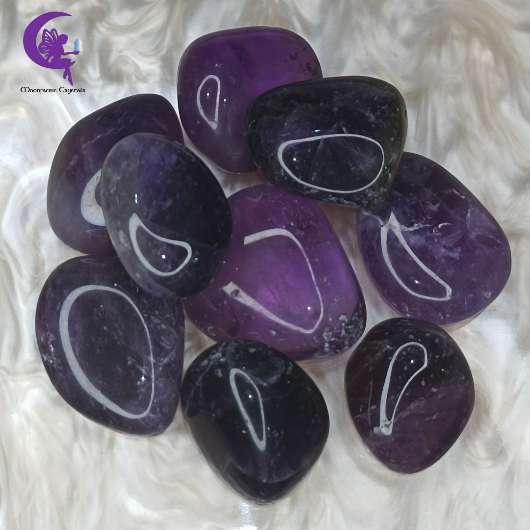 Amethyst Tumbled Stone - Pre-order