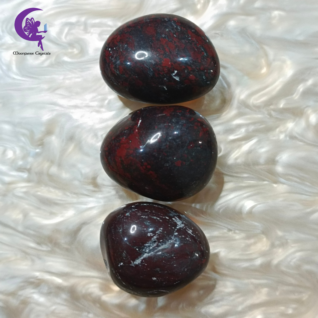 Poppy Jasper Tumbled Stone